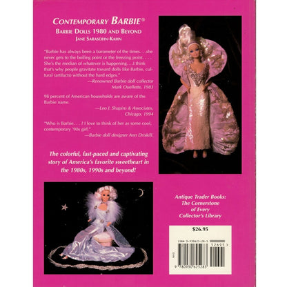 Contemporary Barbie: Barbie Dolls 1980 and Beyond Book by Jane Sarasohn-Kahn