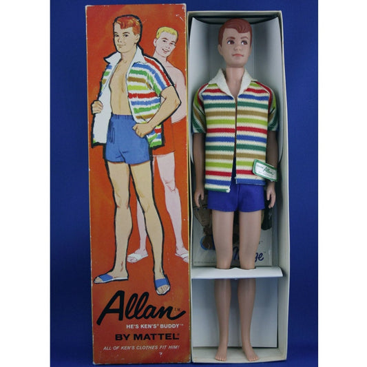 Mattel Ken's Buddy Allan Straight Leg MIB