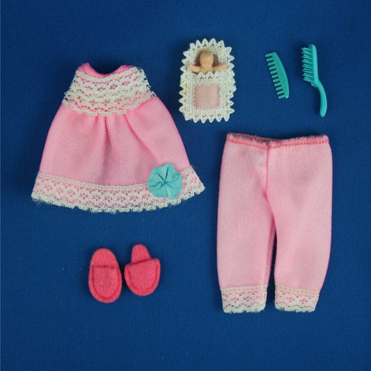 Mattel Tutti Pinky P.J.s Complete Set