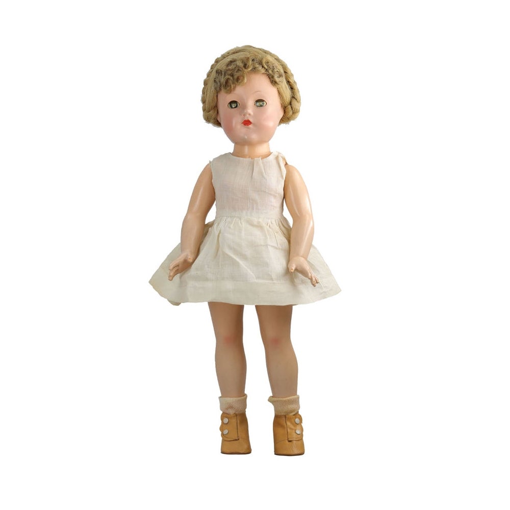 Effanbee 1940s 18" Little Lady Composition doll