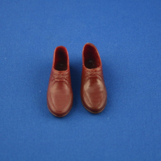 Mattel Ken Vintage 1960s Shoes Brown