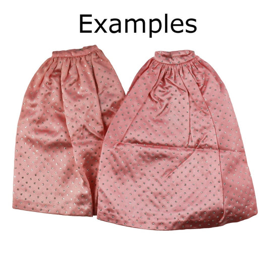 Mattel Barbie PAK Satin Long Full Skirt Light Pink Sparkle