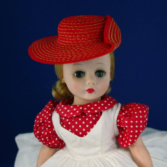 Madame Alexander Cissette in White Pinafore