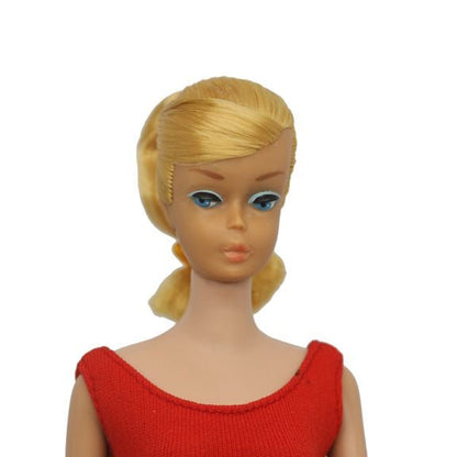Mattel Barbie Swirl Ponytail Doll Lemon Blond Hair