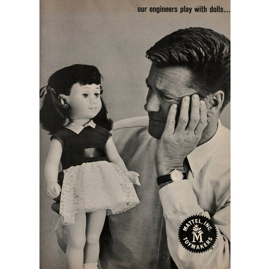 Mattel, Inc. Folder and Advertisements (For Retailers) Vintage Advertisement