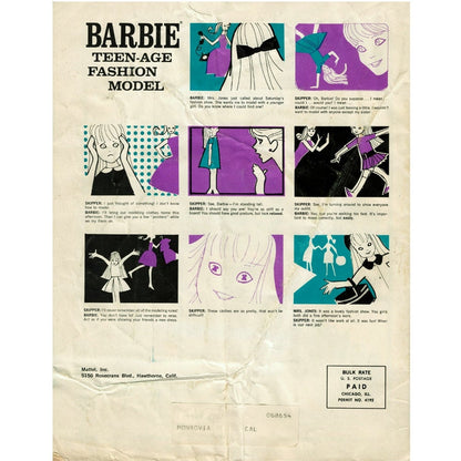 The Mattel Barbie Magazine 1964