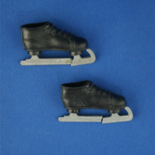 Mattel Ken Vintage 1960s Ice Skates Shoes Black