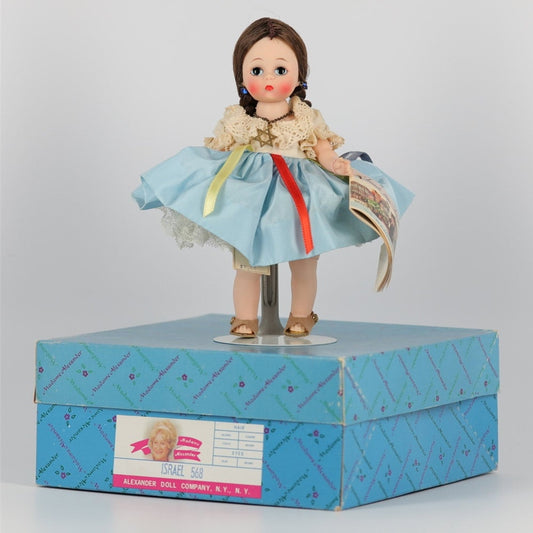 Madame Alexander International #568 Israel Bend Knee Walker doll MIB
