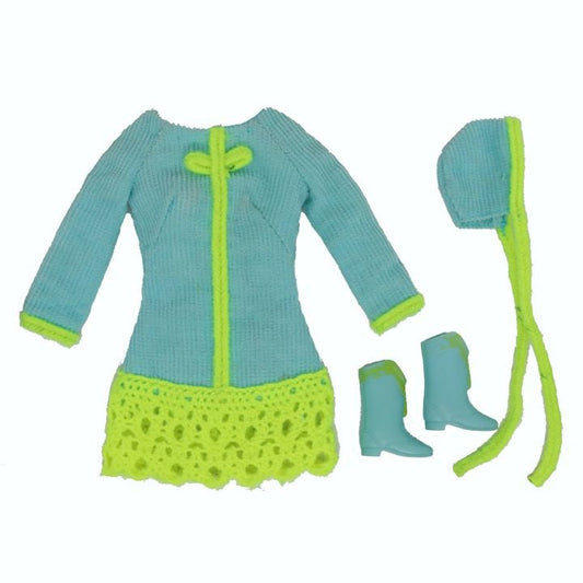 Mattel Barbie MOD Era Now Wow! Dress, Hat & Boots