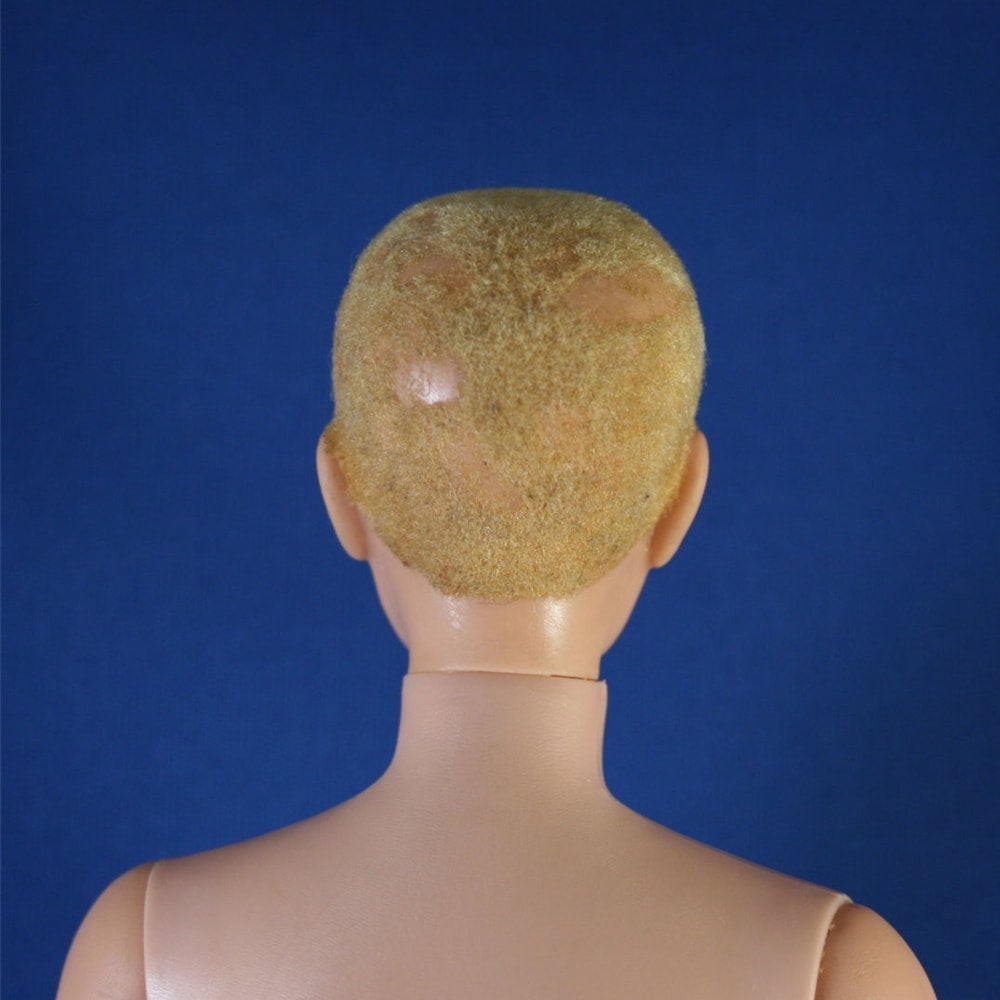 Mattel Ken Flocked Hair doll
