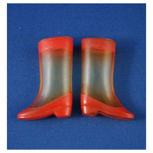 Mattel Barbie Francie MOD Era Clear and Red Go-Go Boots