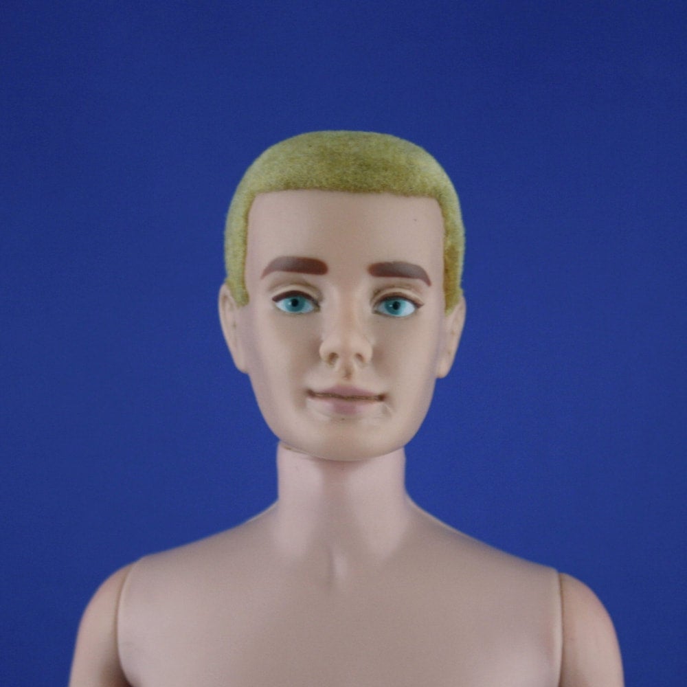 Mattel Ken Flocked Hair doll