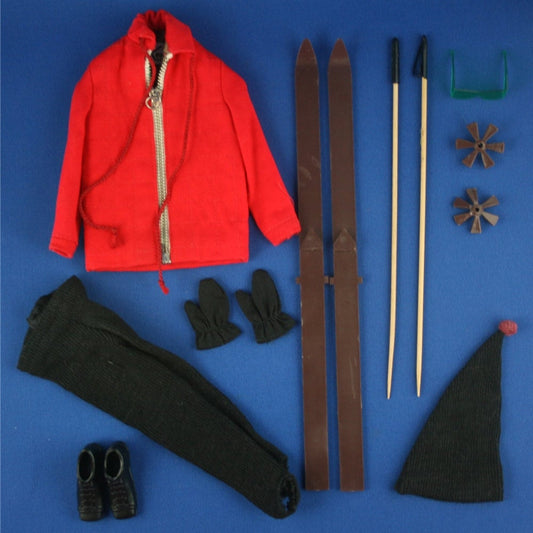Mattel Ken Ski Champion Complete Set