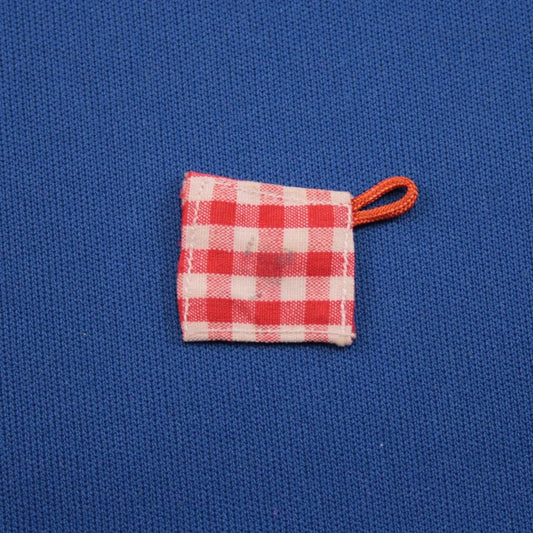 Mattel Vintage 1960s Barbie Ken Skipper Red Check Pot Holder