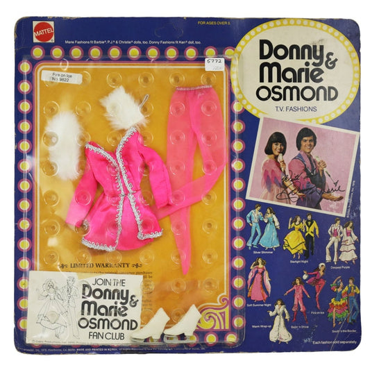 Mattel Donny & Marie Osmond T.V. Fashions 1976 "Fire on Ice" NRFP Marie