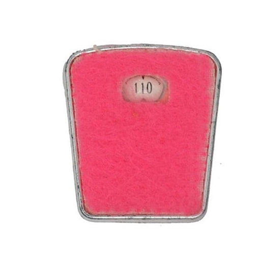 Mattel Barbie Francie MOD Era Hot Pink Fuzzy Bathroom Scale