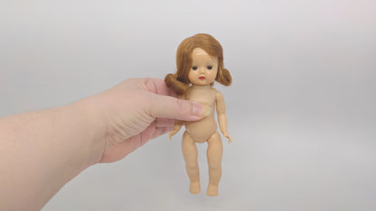 Nancy Ann Muffie 1950s Straight Leg Walker Auburn Redhead 8" doll