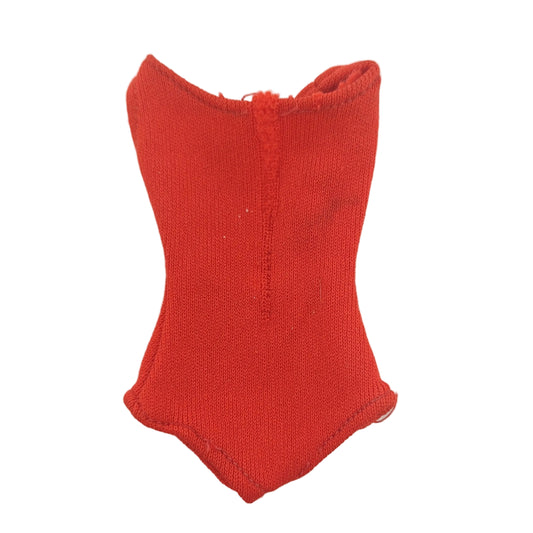Mattel Barbie 1962 Original Red Helenca Swimsuit