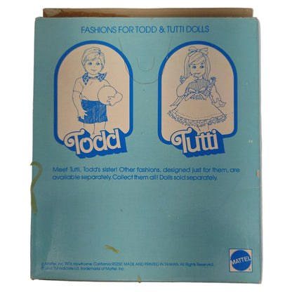 Mattel Tutti's Twin Brother Todd Dressed Warm NRFB