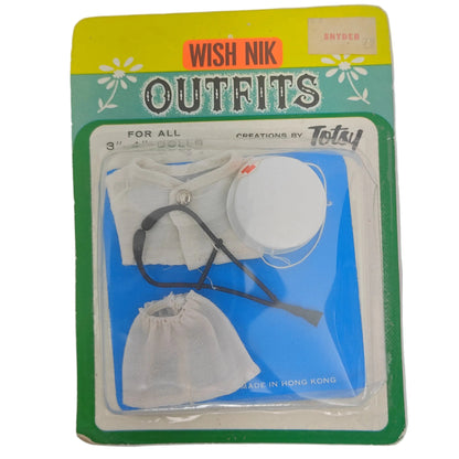 Totsy Wish Nik 3" Troll, Baby Jill, Pee-Wees Fashion Doc-nik NRFB