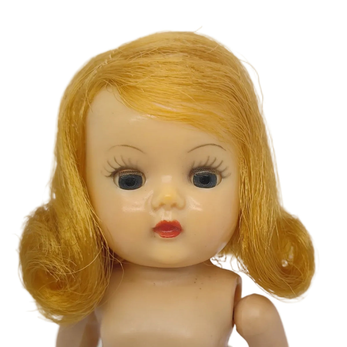 Nancy Ann Muffie Strung Straight Leg Brassy Blond 8" doll