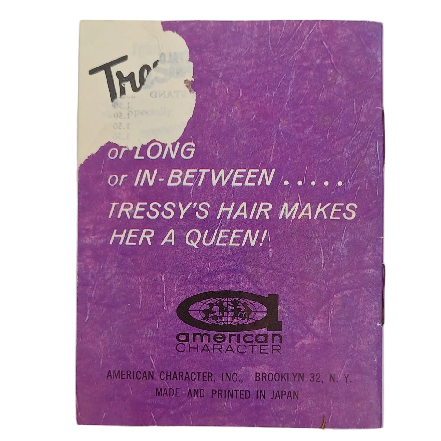 American Character Tressy Booklet