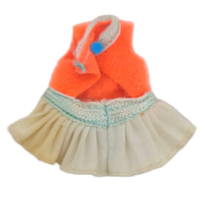 Mattel Liddle-Kiddles 1969 Rah-Rah Skediddle Dress