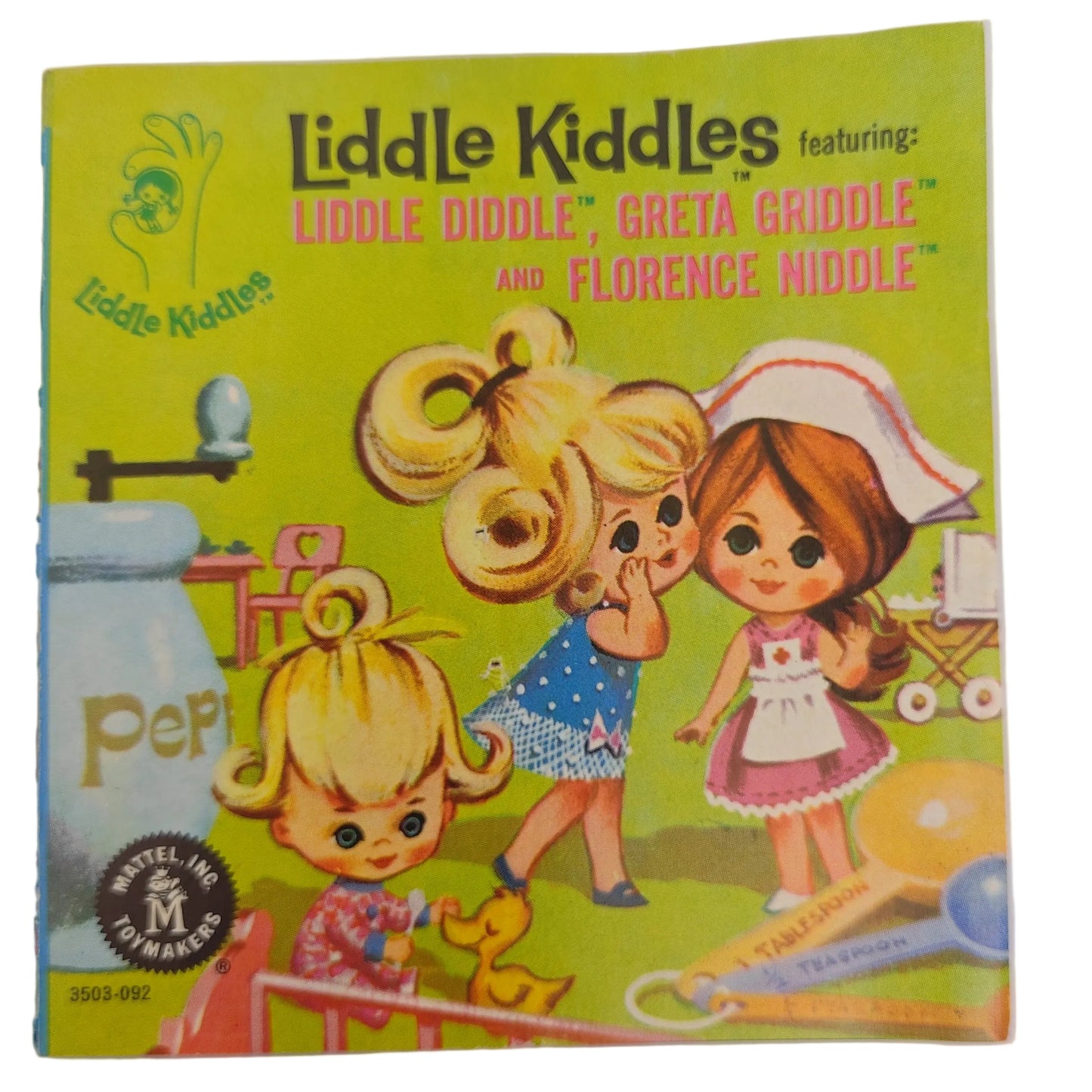 Mattel Liddle-Kiddles 1966 Funny Book Comics