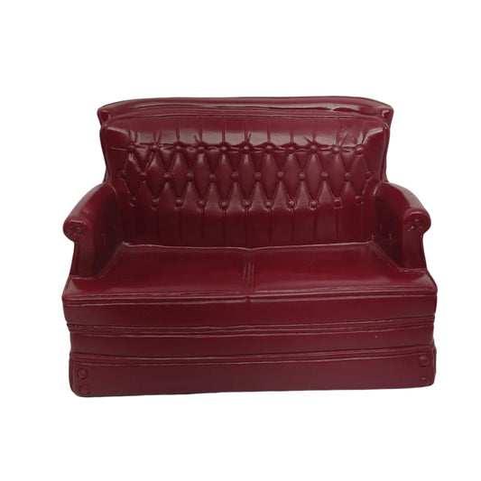 Marx 1978 Sindy Love Seat/Sofa Maroon