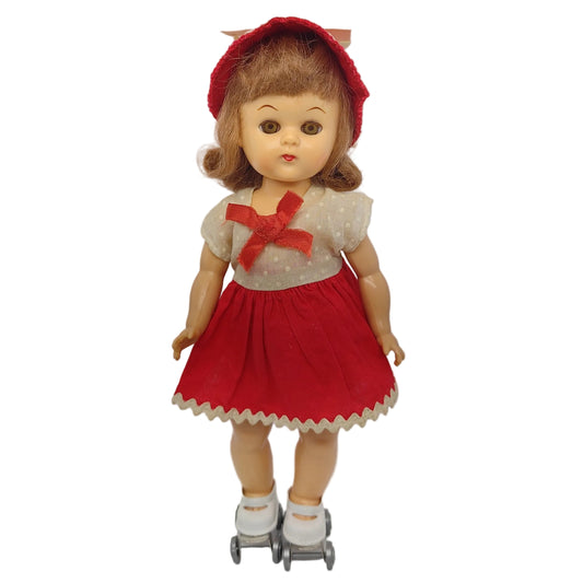 Beehler Arts Company Virga 1950s 8" Pam walking doll Blond