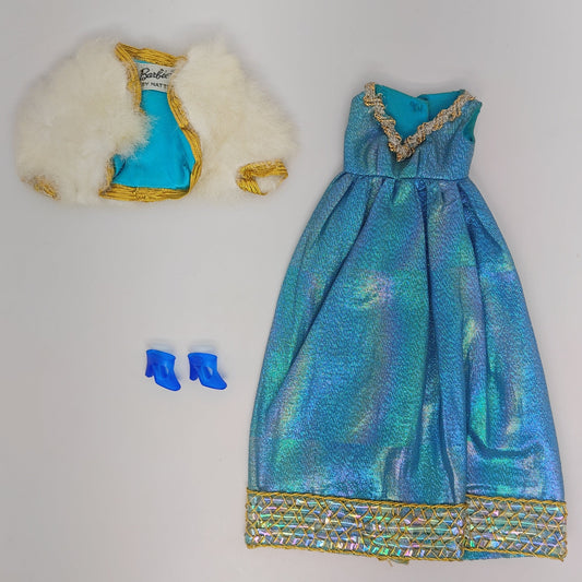 Mattel Barbie 1970 Blue Royalty Complete Set