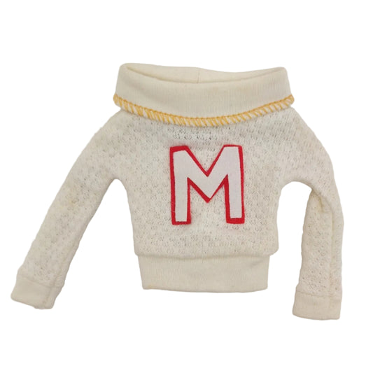 Mattel Barbie #876 Cheerleader Sweater