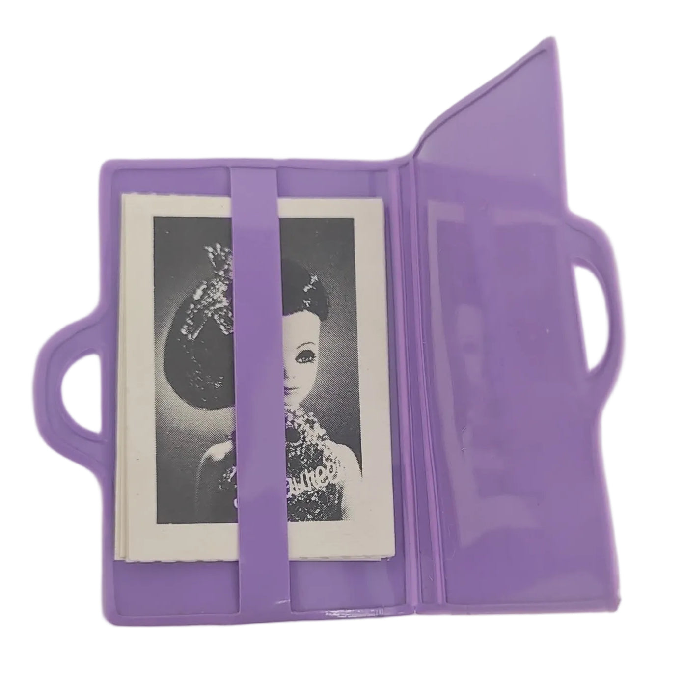 Topper Toys "Maureen Dawn Model Agency" Purple Portfolio with Portrait
