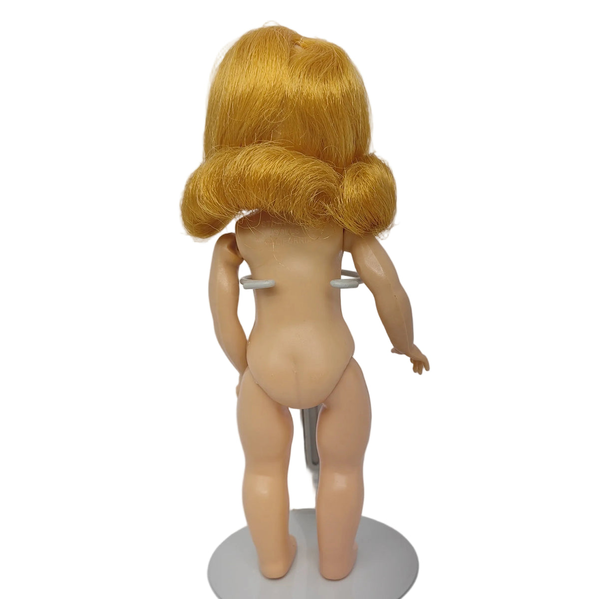 Nancy Ann Muffie Strung Straight Leg Brassy Blond 8" doll