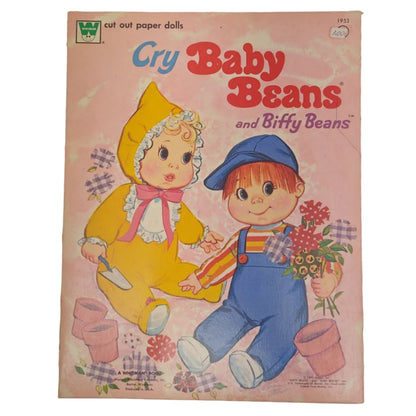 Whitman Cry Baby Beans and Biffy Beans Paper Doll