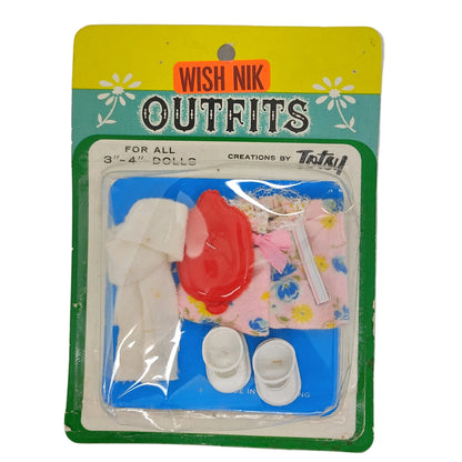 Totsy Wish Nik 3" Troll, Baby Jill, Pee-Wees Fashion Sick Outfit