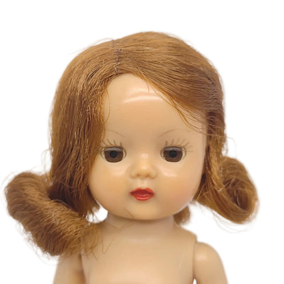 Nancy Ann Muffie 1950s Straight Leg Walker Auburn Redhead 8" doll
