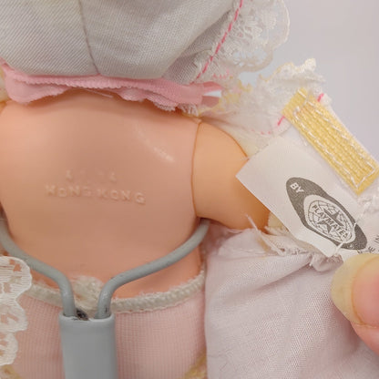 Playmates 1980s Tiara Dolls Baby Dear 8" doll
