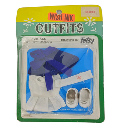 Totsy Wish Nik 3" Troll, Baby Jill, Pee-Wees Fashion Registered Nurse NRFB