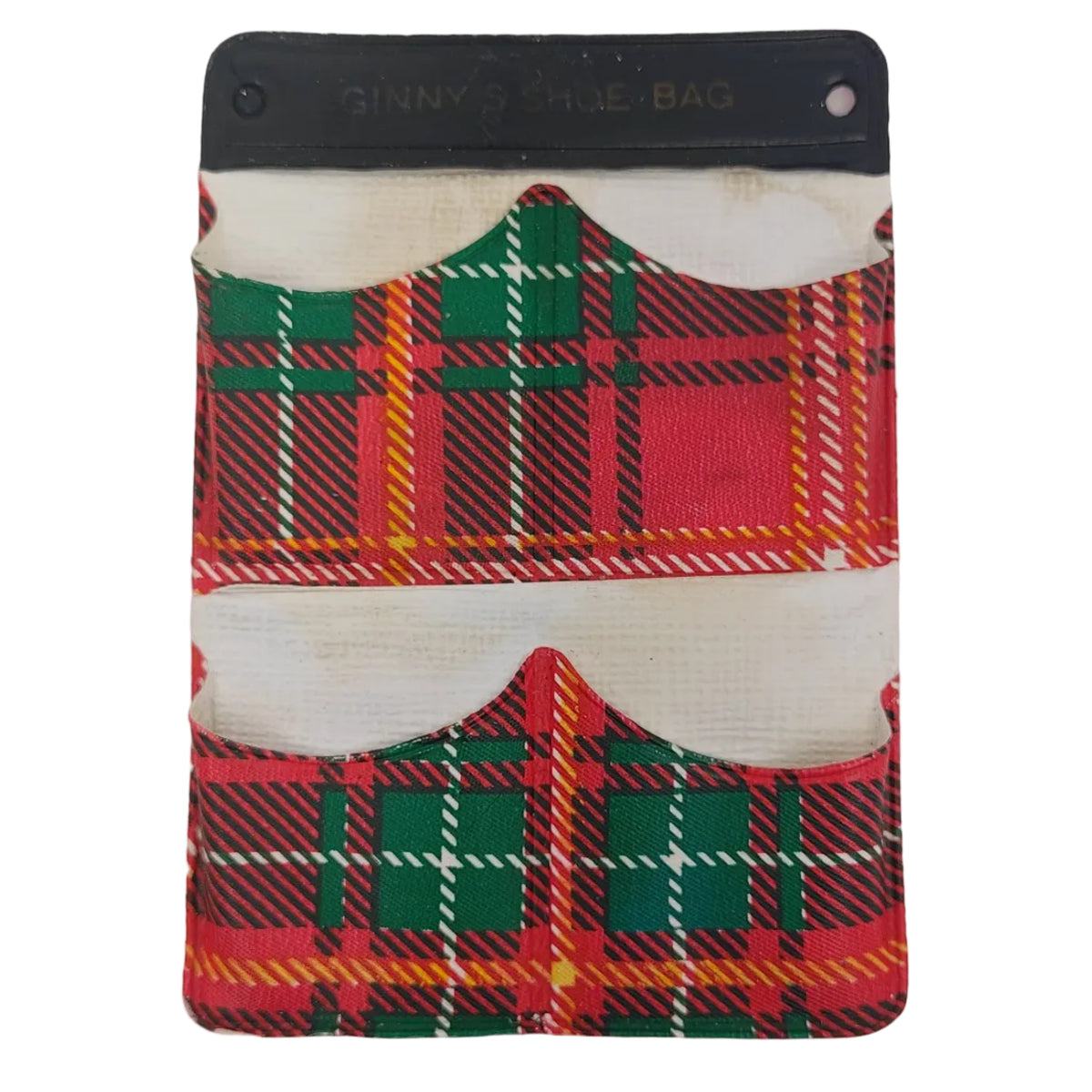 Vogue Ginny 1960s Plaid Shoe Bag