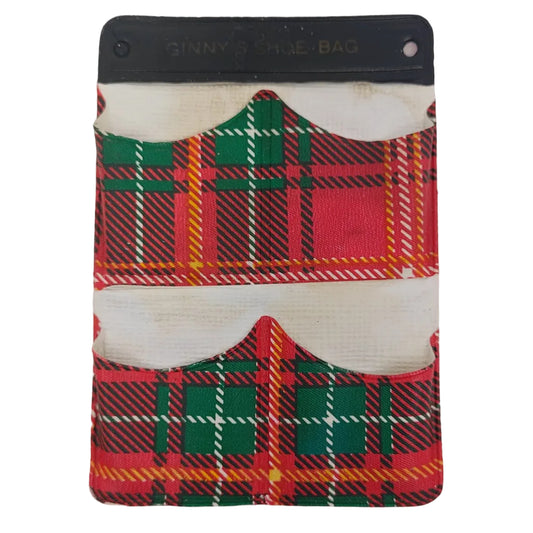 Vogue Ginny 1960s Plaid Shoe Bag