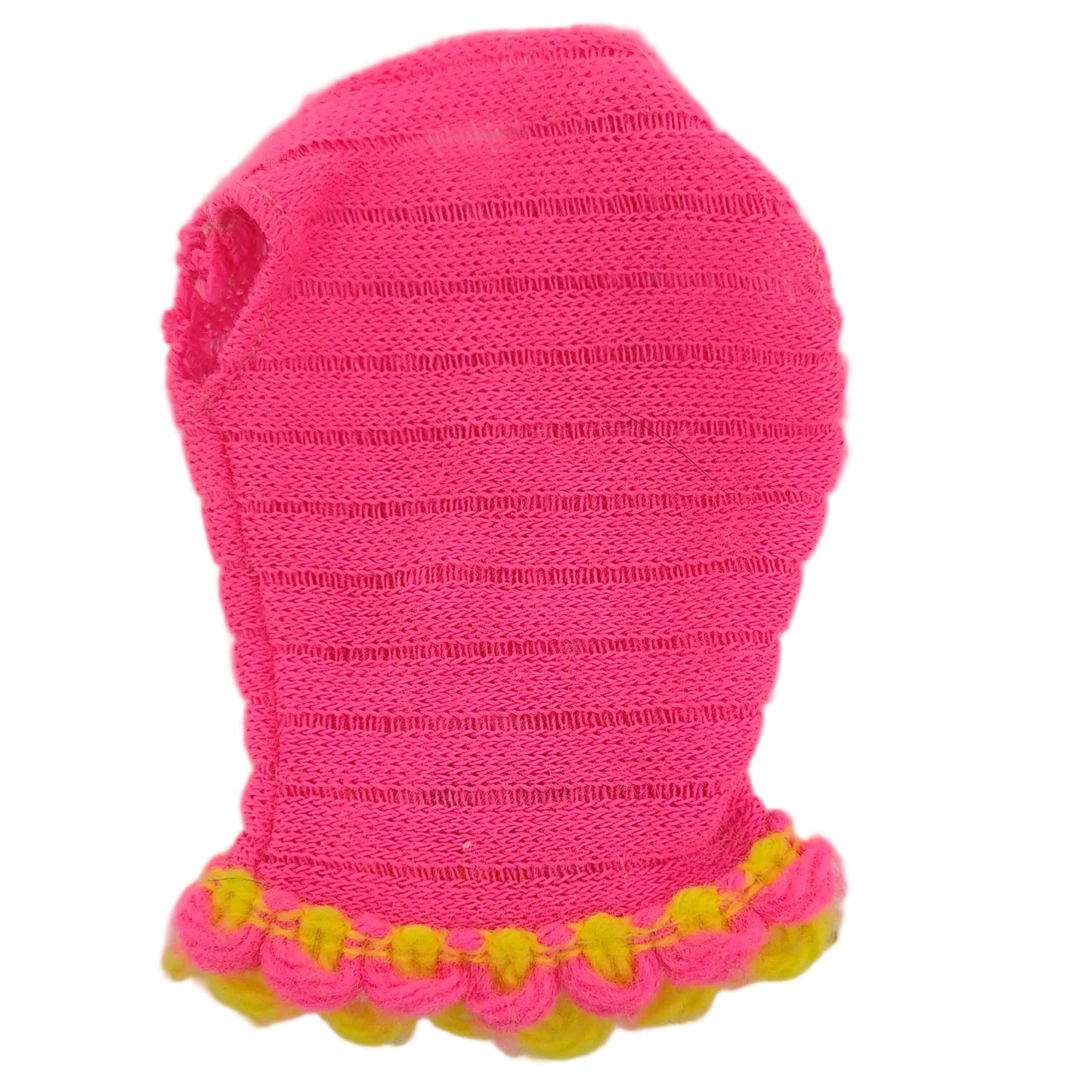Mattel Barbie 1968 Talking Pink Knit Top with yellow trim