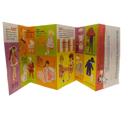 Mattel Tutti 1965 Booklet