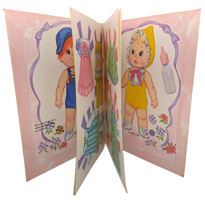 Whitman Cry Baby Beans and Biffy Beans Paper Doll
