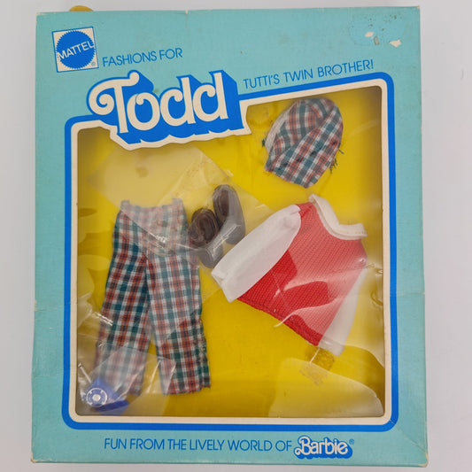 Mattel Tutti's Twin Brother Todd Square Style NRFB