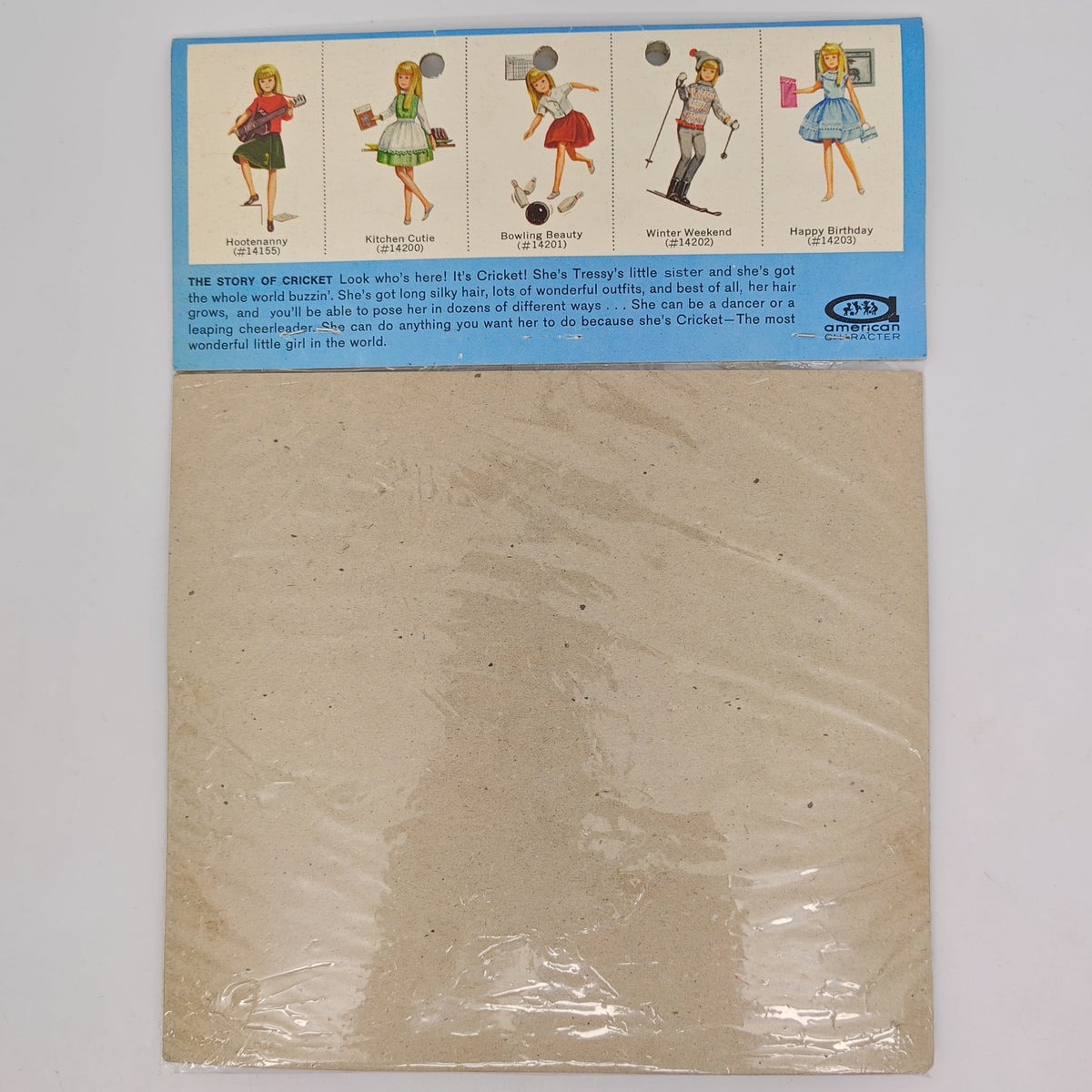 American Character Tressy's Little Sister Cricket Mad Music with Package