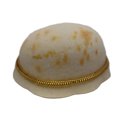 Mattel Barbie 1966 PAK Glamour Hats White Felt