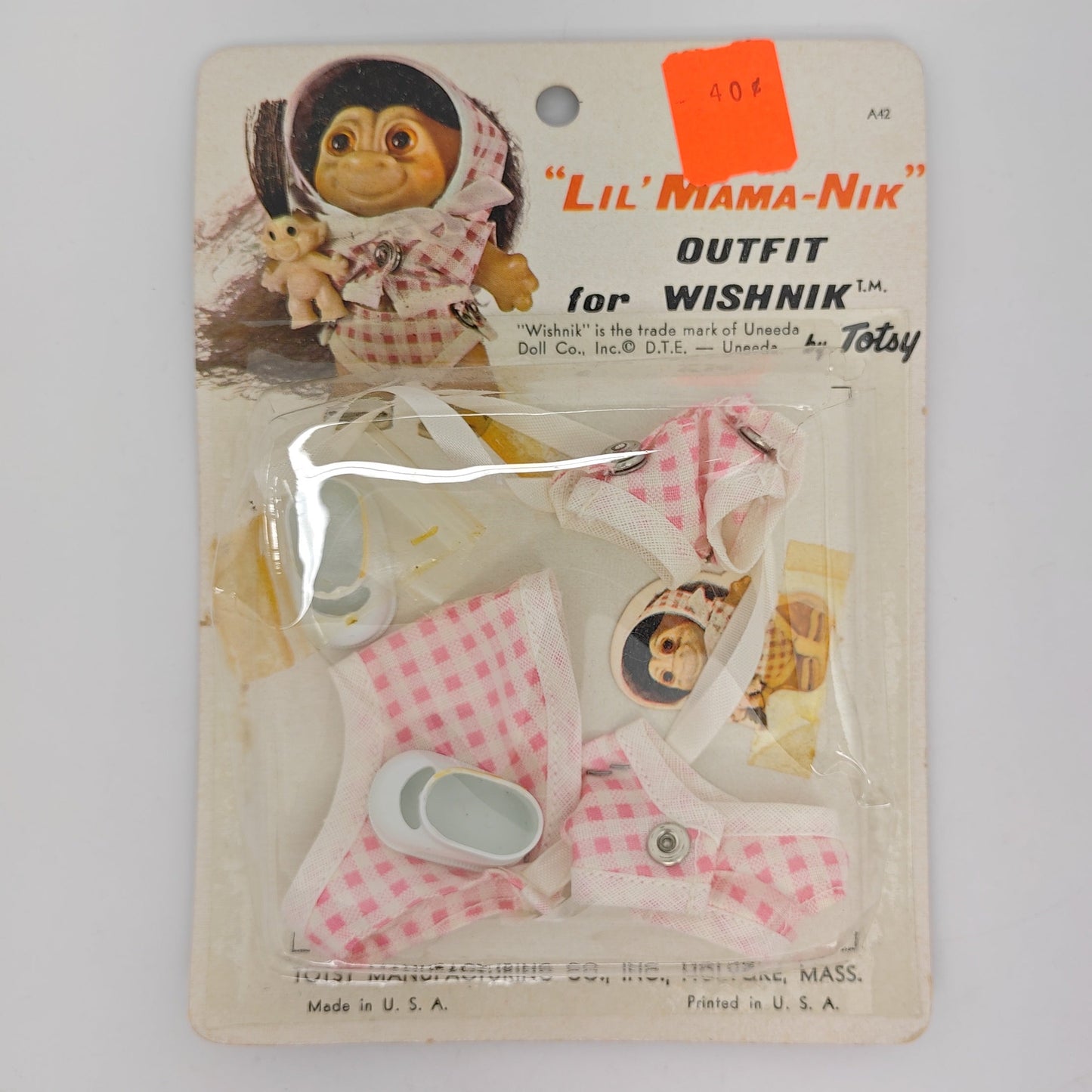 Totsy Wishnik 3" Troll Fashion A42 Lil' Mama-nik NRFB
