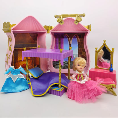 Disney Princess Darlings Sleeping Beauty Playset Incomplete