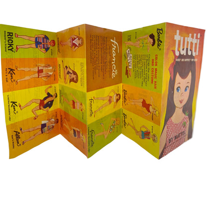 Mattel Tutti 1965 Booklet